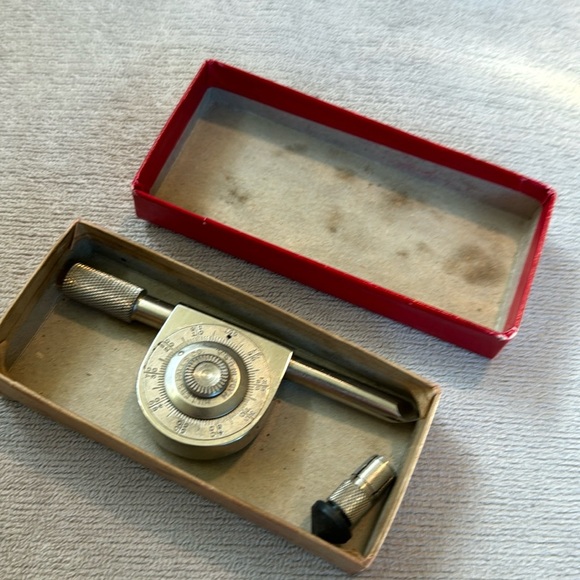 Vintage Union Tool Co # 440 RPM Speed Indicator TachTips and Box - Picture 1 of 4